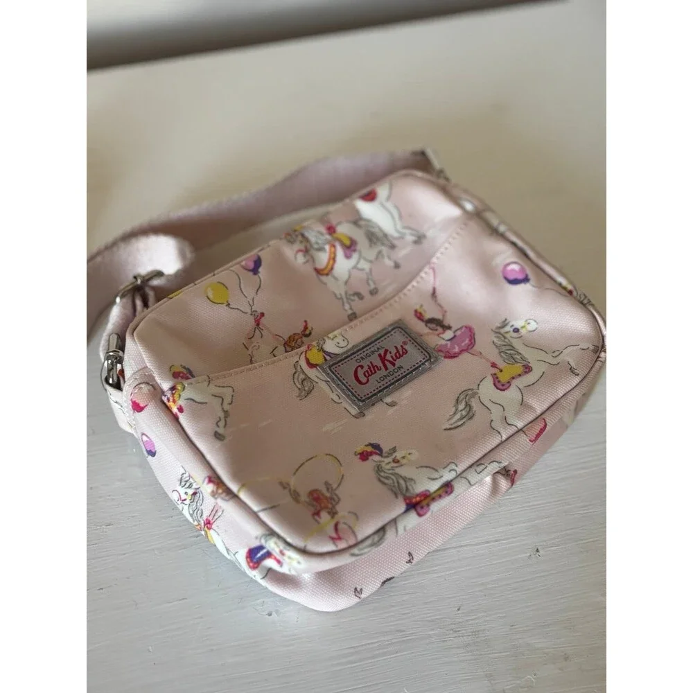Cath Kids London pink circus crossbody bag girl, Cath Kidson accessory